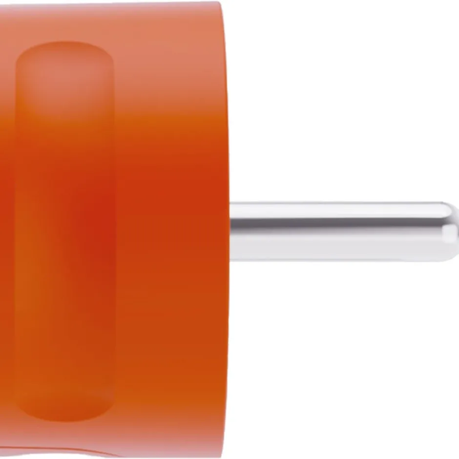 Norm K stikprop, uden jord, orange