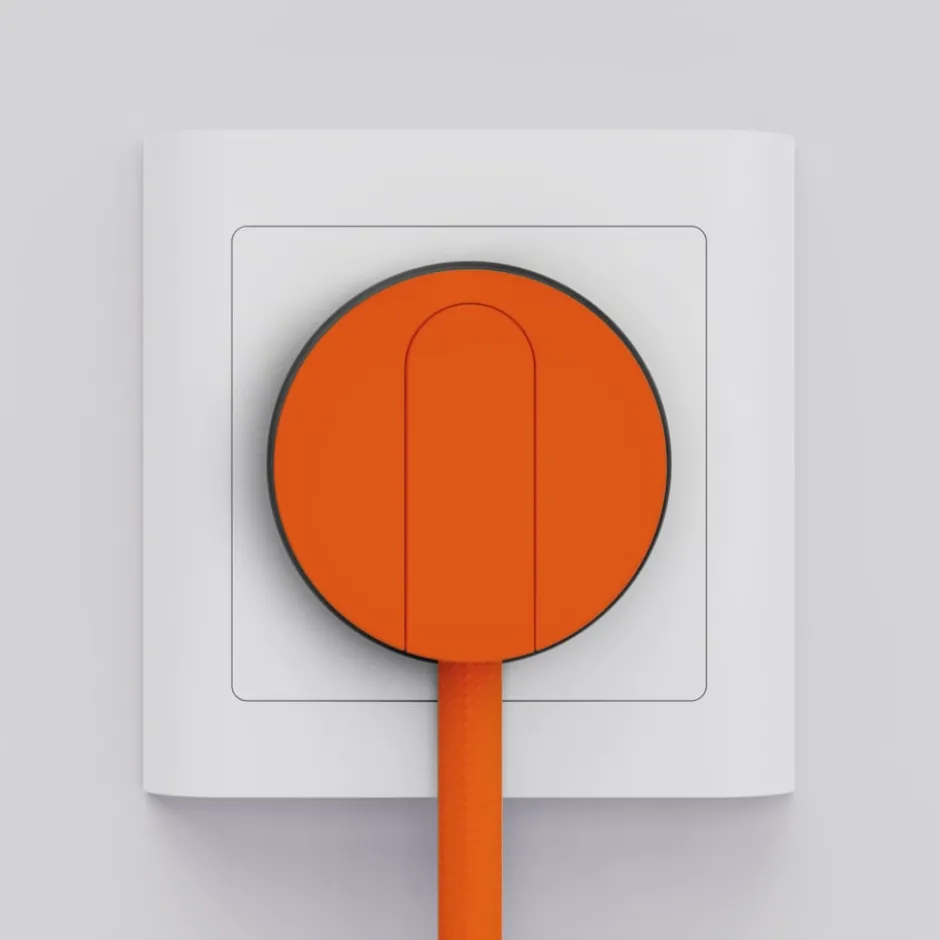 Norm K stikprop, uden jord, orange