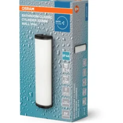 Osram Cylinder spejllampe, 32 cm, sort