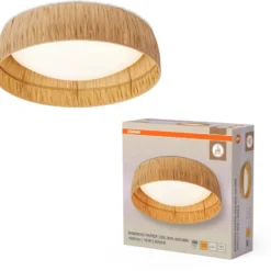 Osram Decor Bamboo Paper loftlampe, Ø40 cm