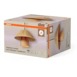 Osram Decor Bamboo Paper pendel, Ø40 cm