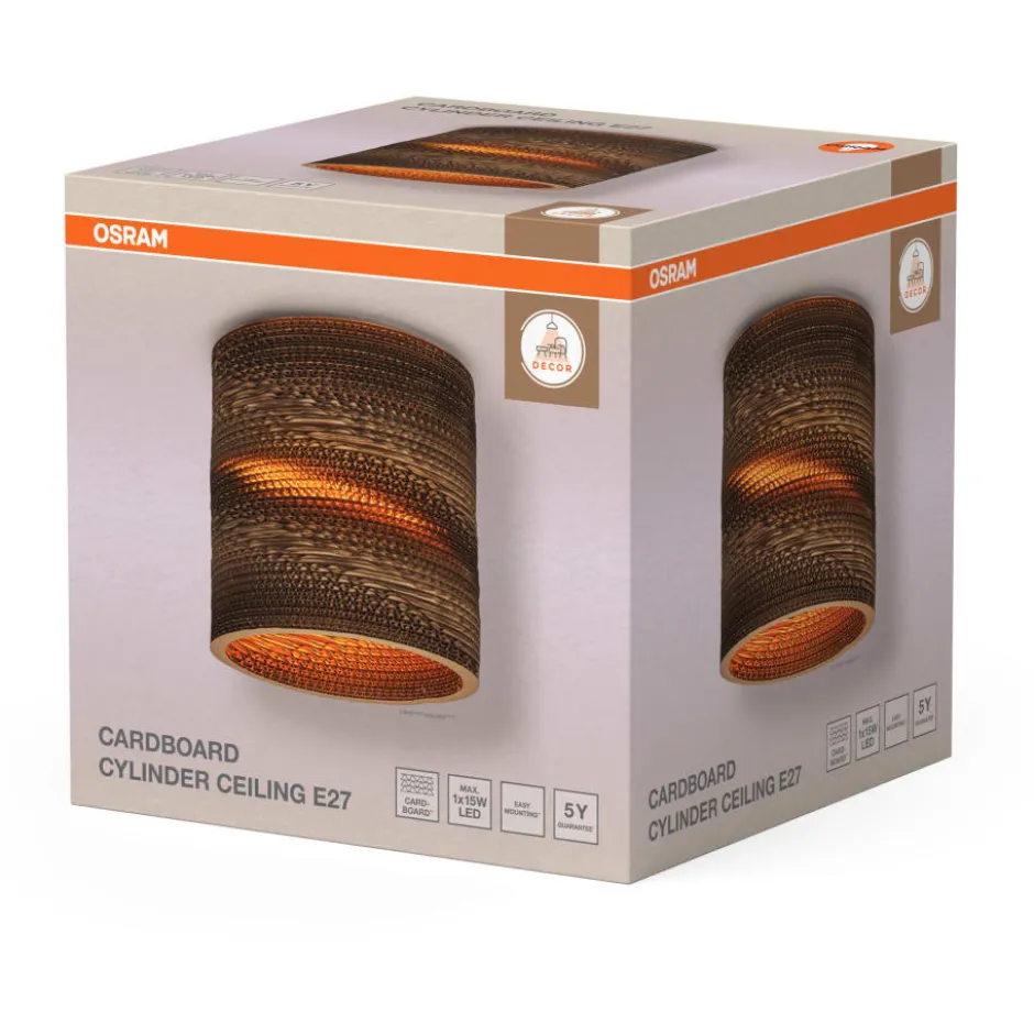 Osram Decor Cardboard Cylinder loftlampe