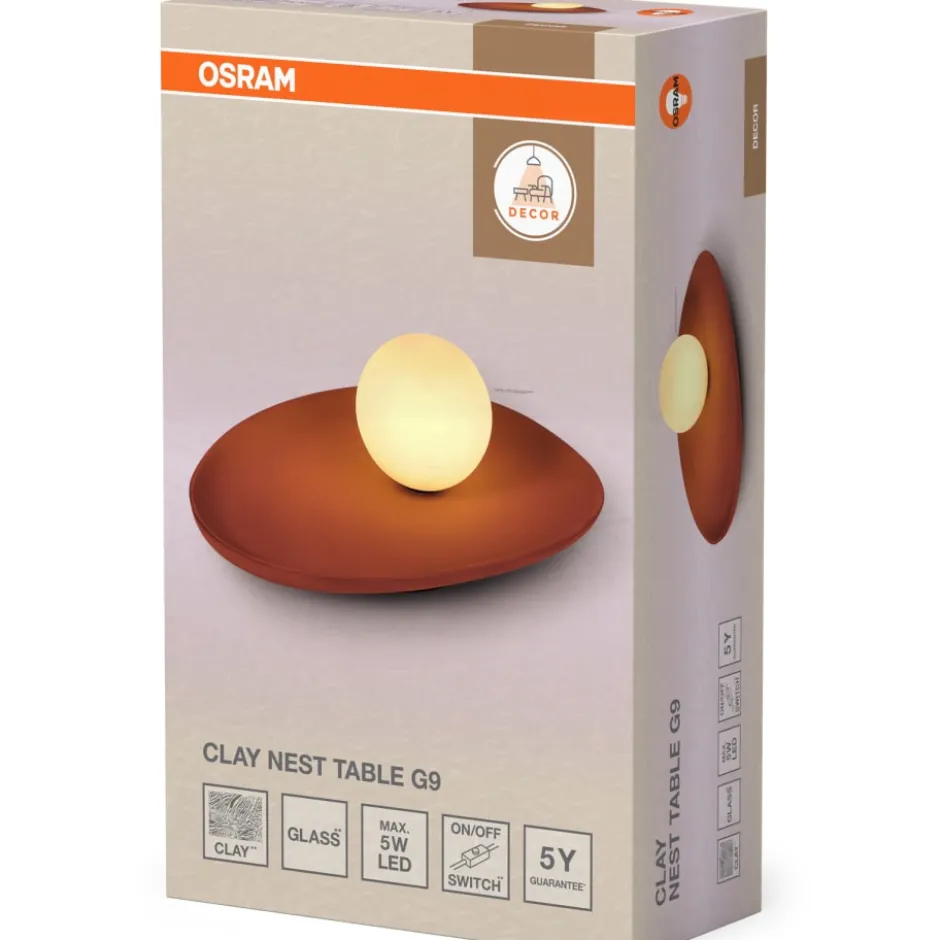 Osram Decor Clay Nest bordlampe