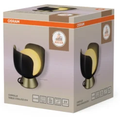 Osram Decor Corolle Chalice bordlampe, sort