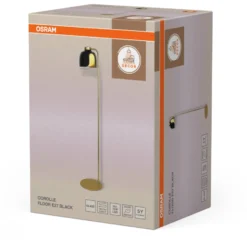 Osram Decor Corolle gulvlampe, sort