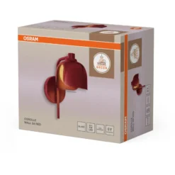 Osram Decor Corolle væglampe, rød