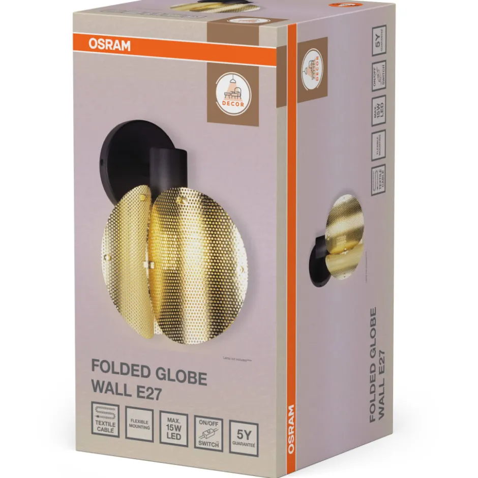 Osram Decor Folded Globe væglampe