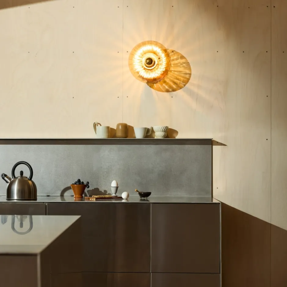 Osram Decor Gold loft- & væglampe, ravfarvet