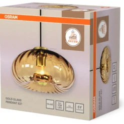 Osram Decor Gold pendel, ravfarvet