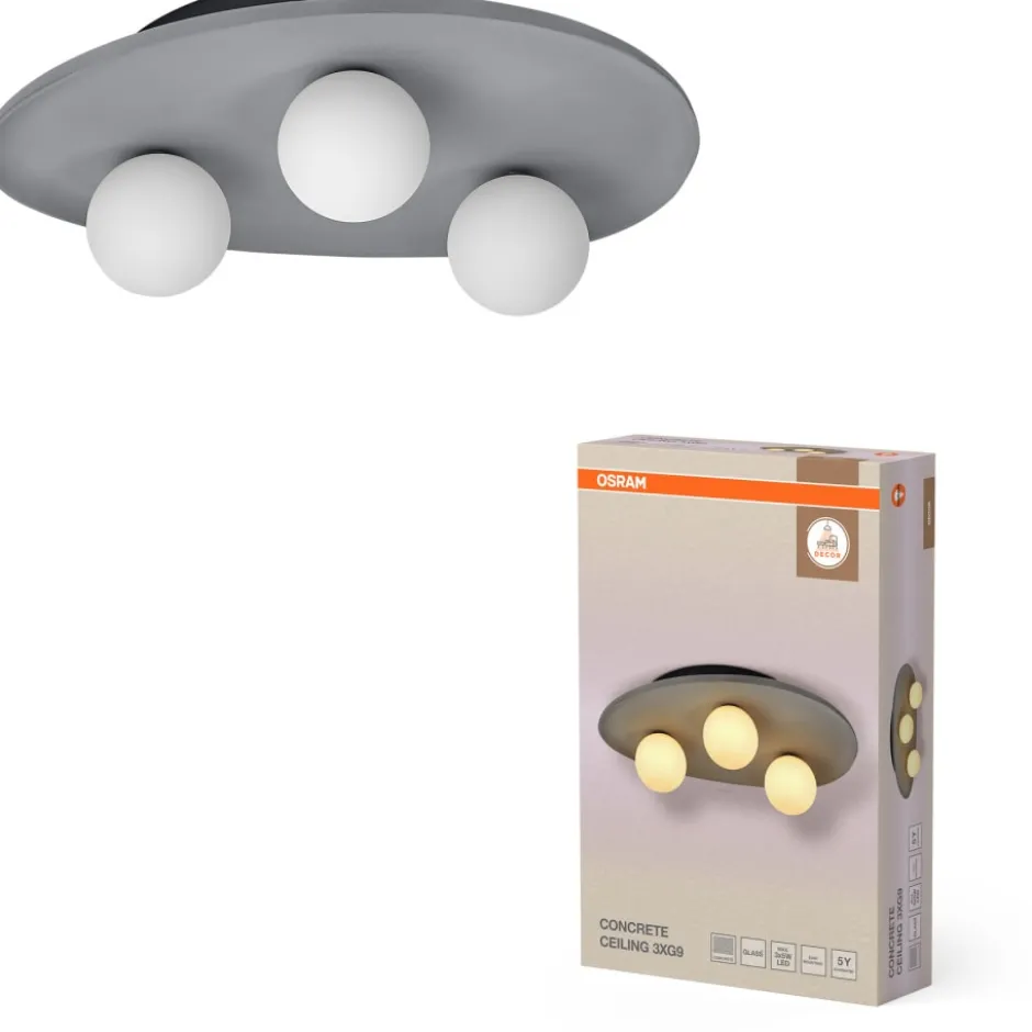 Osram Decor Nest loftlampe, grå