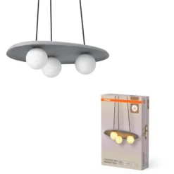 Osram Decor Nest lysekrone, grå