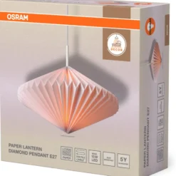 Osram Decor Paper Lantern Diamond pendel