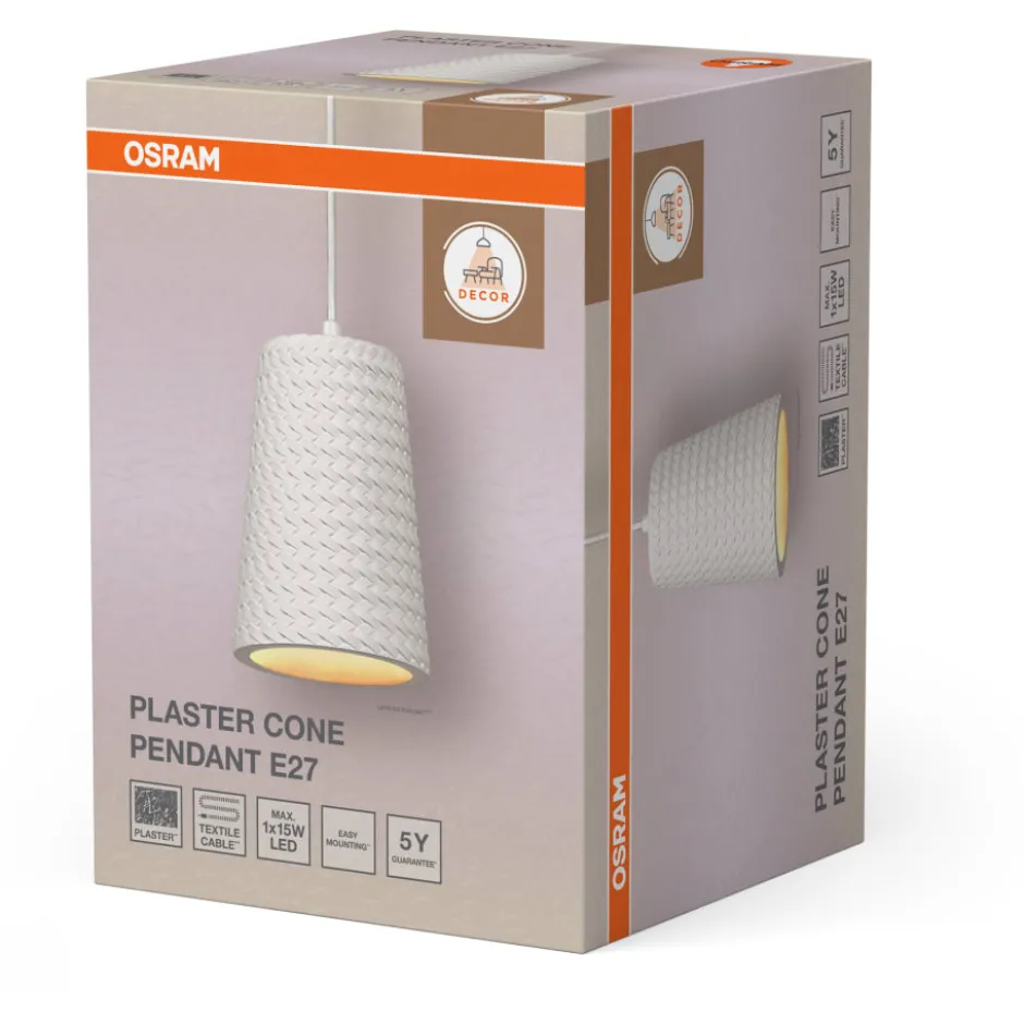 Osram Decor Plaster Cone pendel