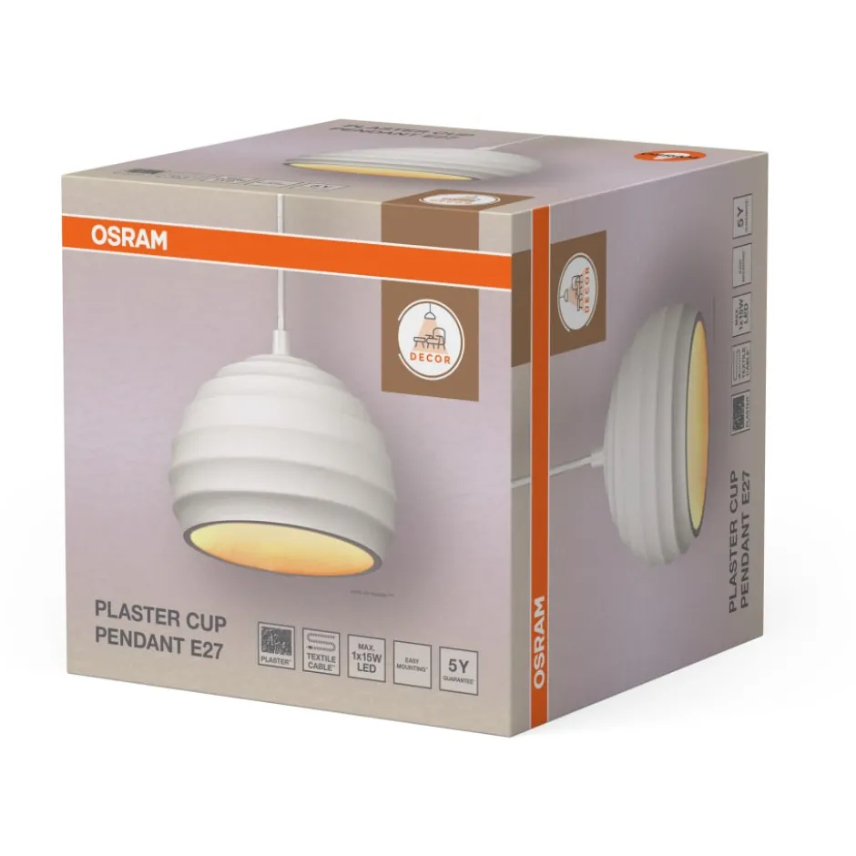 Osram Decor Plaster Cup pendel
