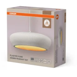 Osram Decor Plaster Pur pendel, Ø28 cm