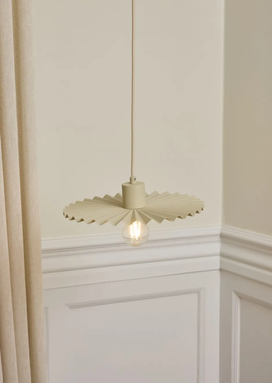 Osram Decor Plissee pendel, beige