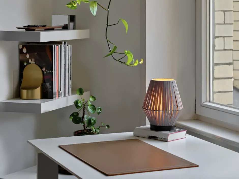 Osram Decor Stripes bordlampe, grå
