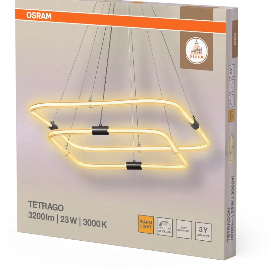 Osram Decor Tetra lysekrone