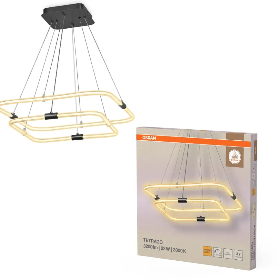 Osram Decor Tetra lysekrone