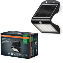 Osram Endura Flood Butterfly solcelle væglampe med sensor