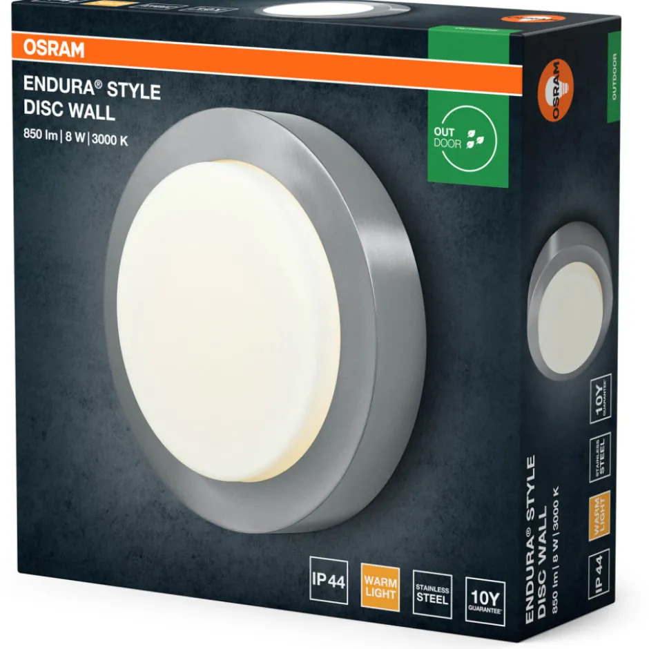 Osram Endura Style Disc udendørs væglampe