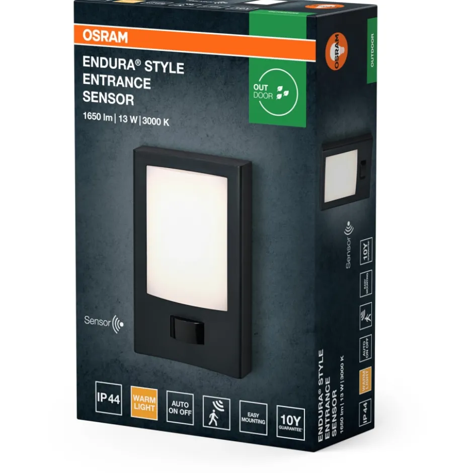 Osram Endura Style Entrance udendørs væglampe med sensor