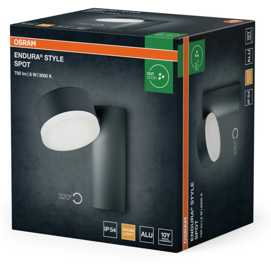 Osram Endura Style spot udendørs væglampe