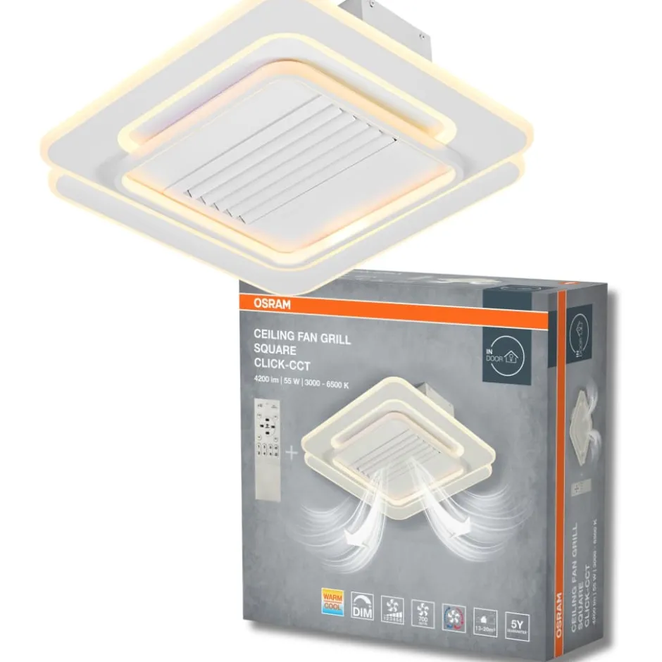 Osram Grill loftlampe med ventilator