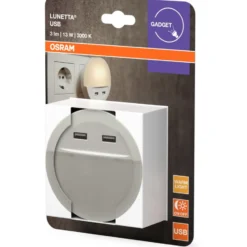 Osram Lunetta natlamp med USB