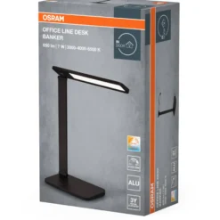 Osram Office Banker skrivebordslampe, 7,5W, sort