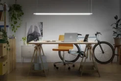 Osram Office Slab langbordspendel, hvid