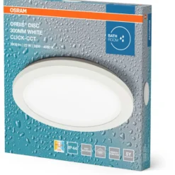 Osram Orbis Disc plafond, 3000-4000K, 22W, hvid
