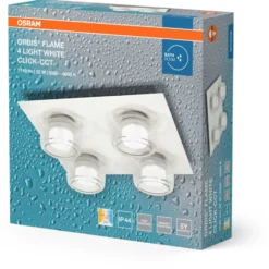 Osram Orbis Flame loftlampe, 3000-4000K, hvid