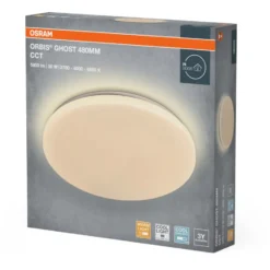 Osram Orbis Ghost plafond, Ø49 cm