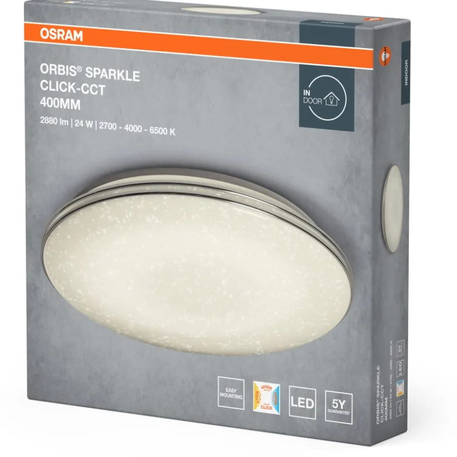 Osram Orbis Sparkle plafond, 2700-6500K
