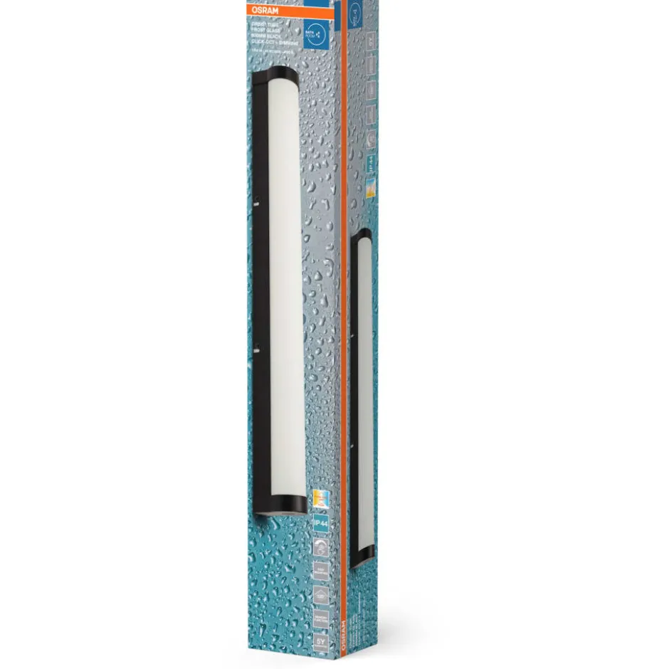 Osram Orbis Tube spejllampe, 3000-4000K, sort