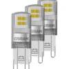 Osram Parathom G9 stiftpære, 2700K, 1,9W, 3-pak