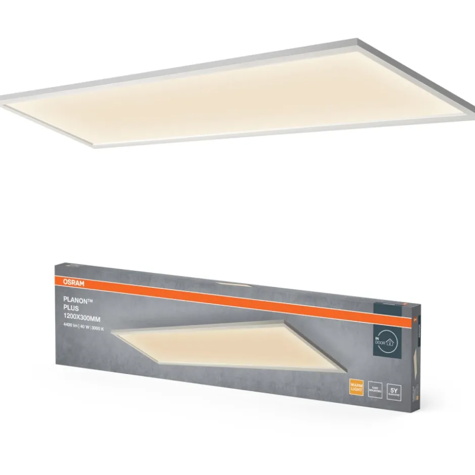 Osram Planon Plus panel, 120x30 cm, 3000K, 36W