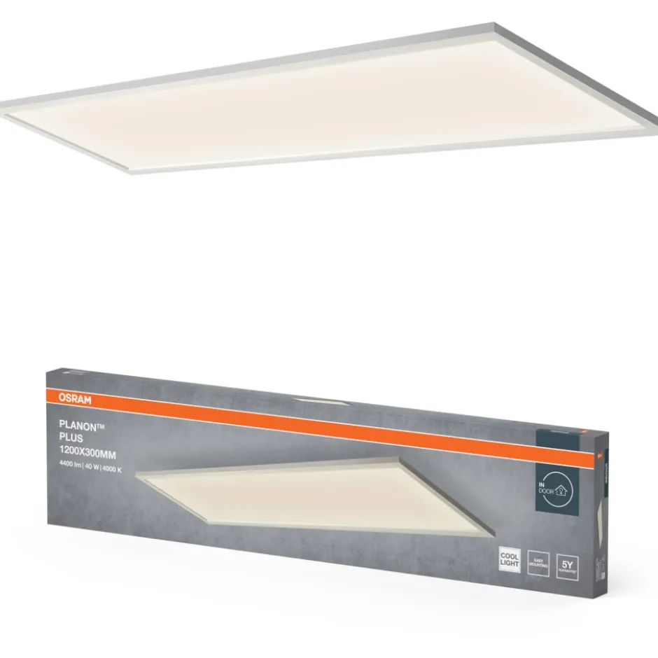 Osram Planon Plus panel, 120x30 cm, 4000K, 36W