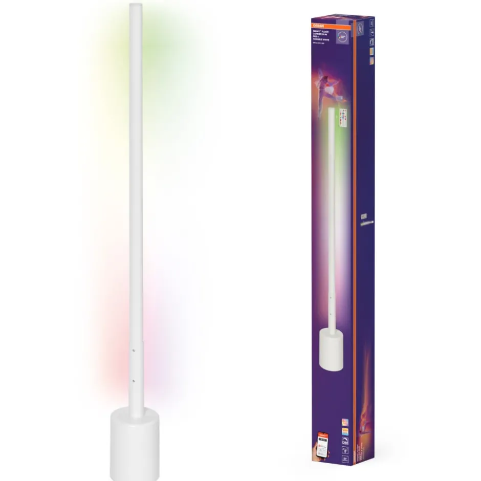 Osram Smart+ Floor Slim gulvlampe, farveskift, hvid