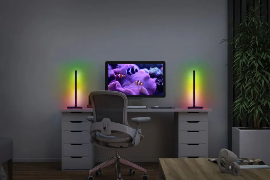Osram Smart+ Wifi Corner bordlampe, farveskift, sort