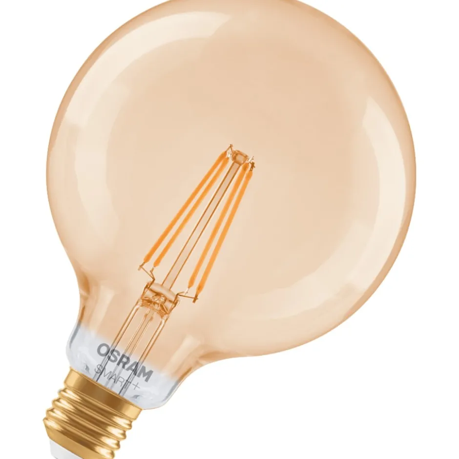 Osram Smart+ Wifi E27 globepære, 2400K, 6W