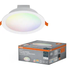 Osram Smart+ Wifi indbygningsspot, farveskift, Ø17 cm