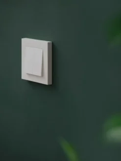 Osram Smart+ Wifi Matter afbryder, 2-knap, hvid