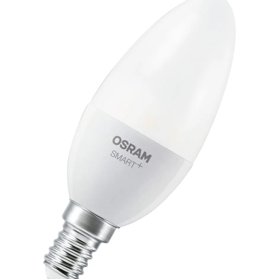 Osram Smart+ Wifi Matter E14 kertepære, farveskift, 4,9W