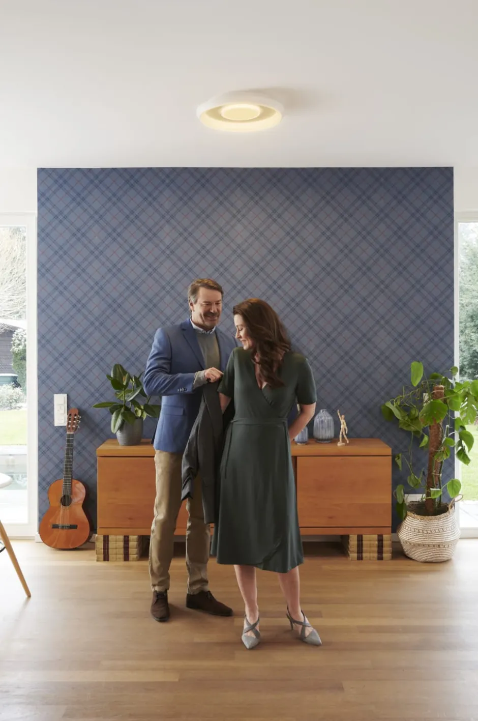 Osram Smart+ Wifi Orbis Stea plafond, farveskift, Ø48,5 cm