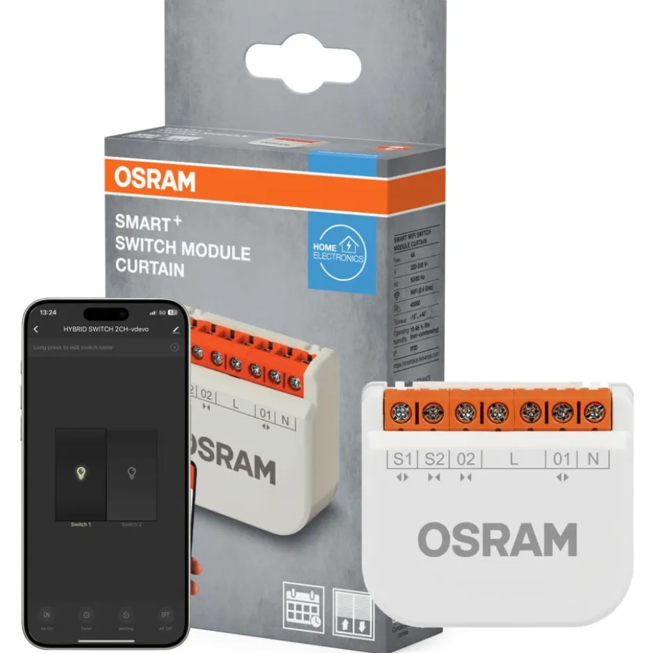 Osram Smart+ Wifi relæ til gardiner
