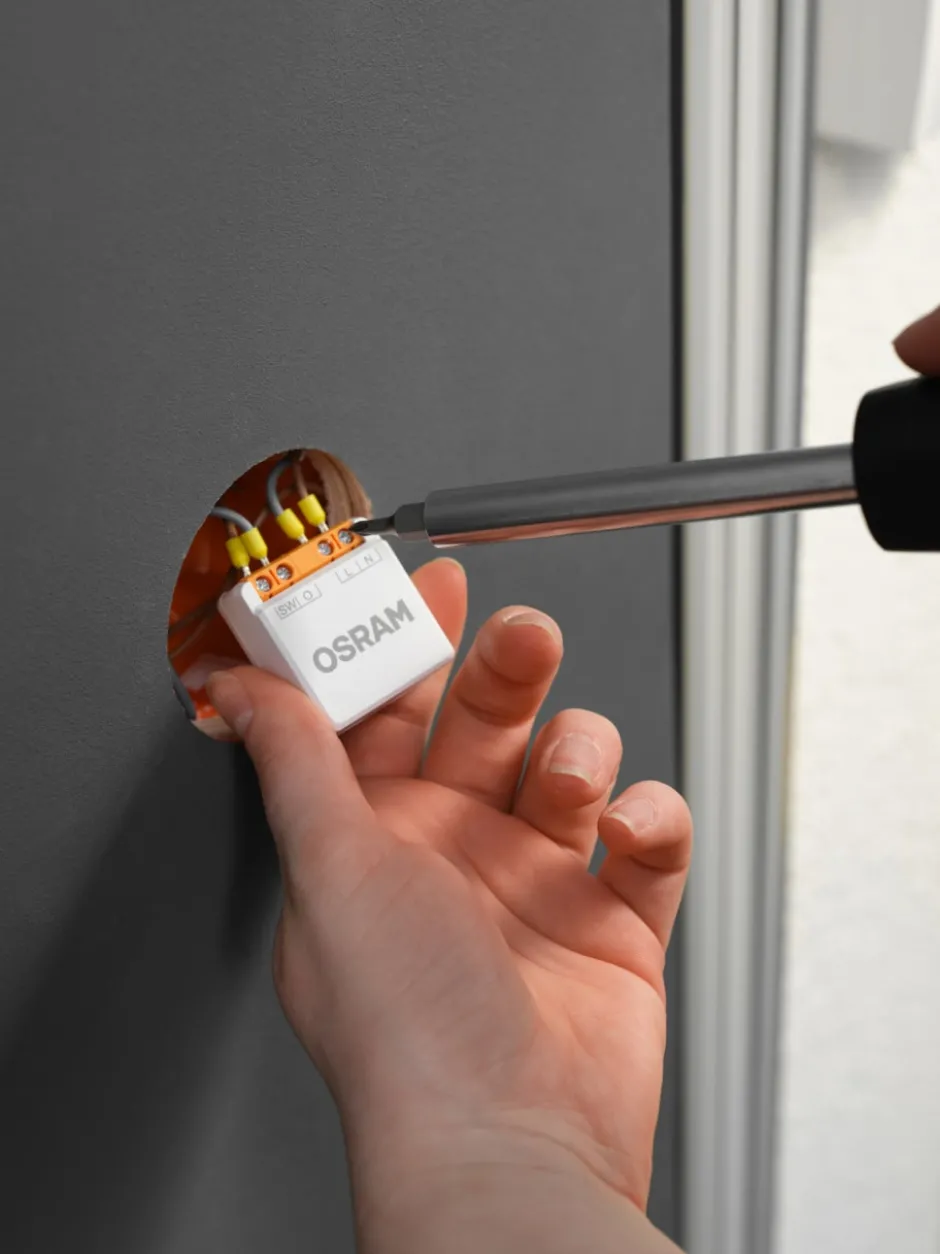Osram Smart+ Wifi relæ til vægafbryder, 1-knap