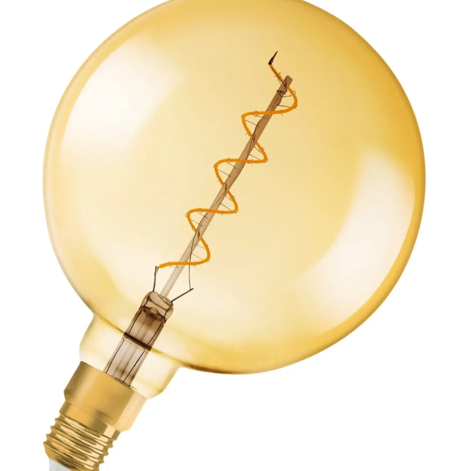 Osram Vintage 1906 E27 globepære, 2000K, 4W, Ø20 cm