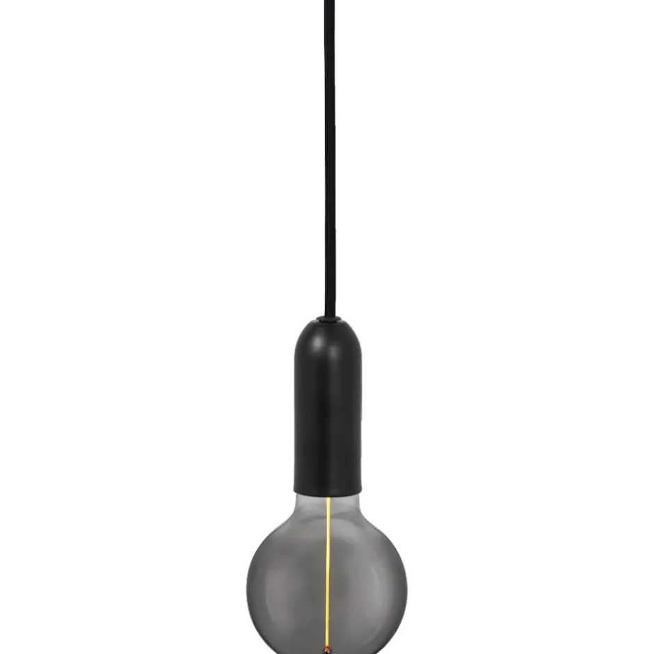 Osram Vintage 1906 Round fatningssæt, sort